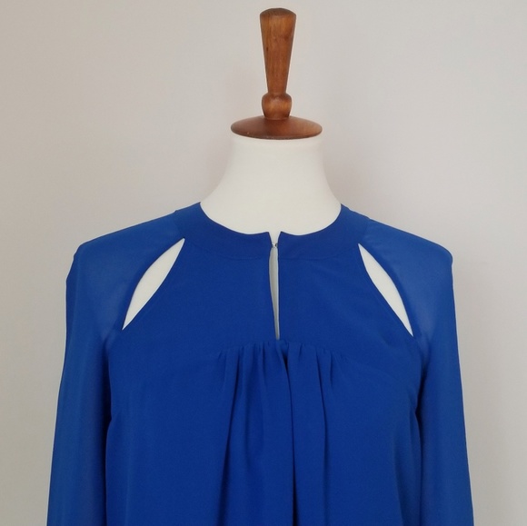 1. State Cold Shoulder Blouse - Picture 2 of 8